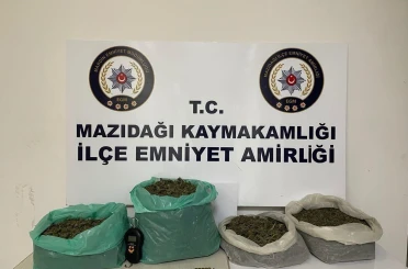 Mardin’de 4 kilo 636 gram uyuşturucu ele geçirildi: 2 gözaltı 