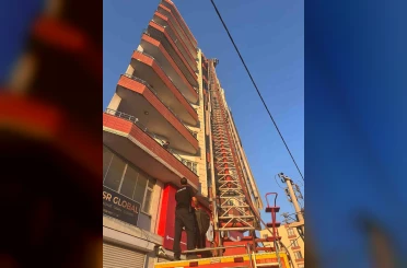 Mardin’de apartman dairesinde çıkan yangın söndürüldü 