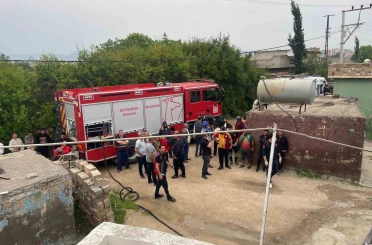 Mardin’de evde çıkan yangında 4 kişi dumandan etkilendi 