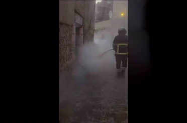Mardin’de evdeki tüp yangını paniğe neden oldu 