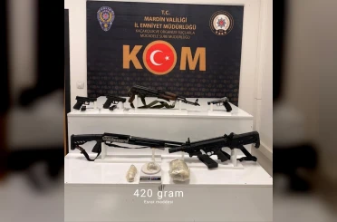 Mardin’de silah kaçakçılığı operasyonu: 3 gözaltı 