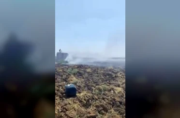 Mardin’deki anız yangını kontrol altına alındı 