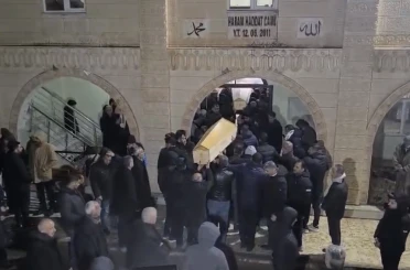 Mardin’deki yangında hayatını kaybeden çift defnedildi 