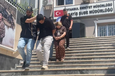 Markette çanta hırsızlığı kamerada 