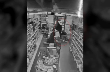 Marketteki jandarma sayesinde hayata döndü 