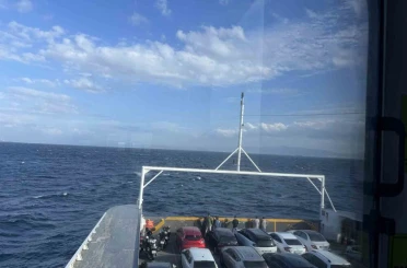 Marmara Denizinde kuvvetli rüzgar etkili oluyor 