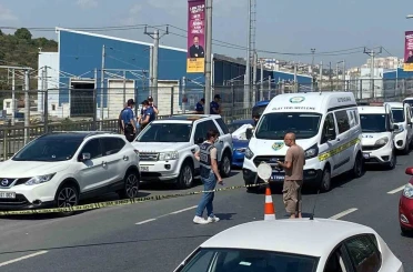 Marmaray istasyonu önünde şok eden olay 