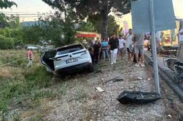 Marmaris-Datça yolunda kaza: 1 yaralı 