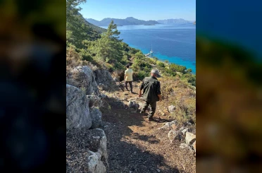 Marmaris Orman İşletme Müdürlüğü’nden yürüyüş yollarında temizlik 
