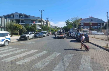 Marmaris’te motosikletli saldırı: 1 yaralı 