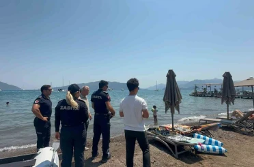 Marmaris’te sahillere sıkı denetim 
