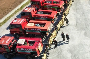 Marmaris’te yangın sezonu öncesi kapsamlı eğitim 