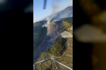 Marmaris’teki orman yangını kontrol altına alındı 