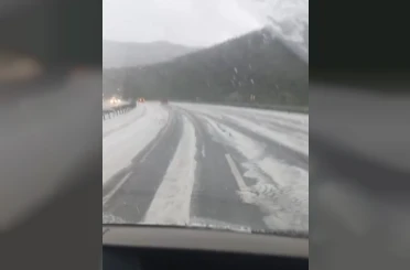 Mayıs ayında Antalya’nın yüksek kesimlerinde kar ve dolu sürprizi 
