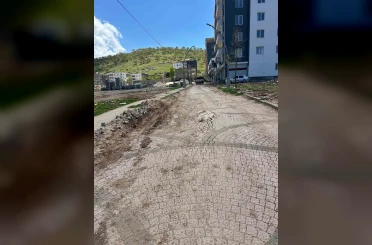 Mazıdağı’nda bozuk yollar tepki çekiyor 