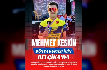 Mehmet Keskin Dünya Kupası için Belçika’da 