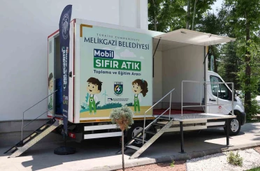 Melikgazi Belediyesi’nin sıfır atık başarısına teşekkür plaketi 