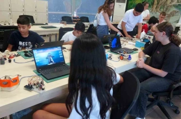 Menteşe Çocuk Bilim Parkı’nda yıl sonu robotik şenliği 