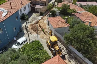 Menteşe Yerkesik’te 4 kilometrelik su isale hattı yenileniyor

