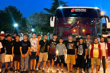 Menteşeli gençler Akdeniz’in maviliğinde buluşmak için yola çıktı 