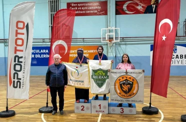 Meram Belediyespor, Bursa’dan şampiyonluk ve milli takım biletleriyle döndü