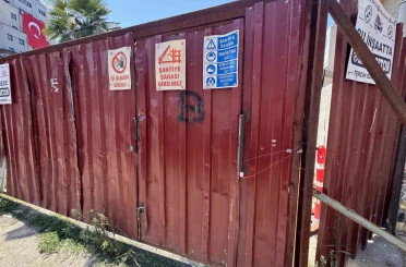 Merkez Çarşısı inşaatı mühürlendi 