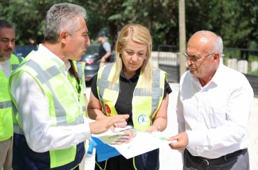 Merkezefendi’de yol çalışmaları aralıksız sürüyor 