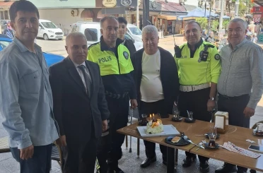Mersin’de 28 yıllık polis memuru telsizden veda etti 