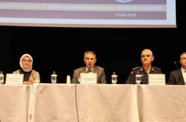 Mersin’de Eğitim Koordinasyonu ve Okul Güvenliği Toplantısı yapıldı 