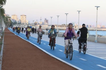 Mersin’de kadınlara ücretsiz bisiklet sürüş eğitimi 