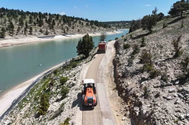 Mersin’de kırsal ulaşımı rahatlatan asfalt çalışması tamamlandı 