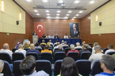Mersin’de muhtarlarla istişare toplantısı düzenlendi 