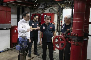 Mersin’de otellerde yangın güvenliği denetimi sürüyor 