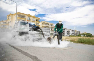 Mersin’de sinek ve haşerelere karşı yoğun mesai 