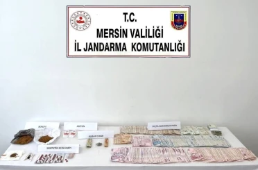 Mersin’de uyuşturucu operasyonu 4 şüpheli yakalandı 