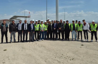 Meslek lisesi öğrencilerine teknik gezi desteği 
