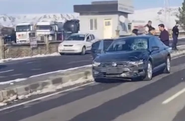 Metrelerce havaya fırlayan yaya hayatını kaybetti, kaza anı kameraya yansıdı 