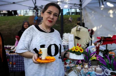 ‘Meydan Kadınların’ dayanışma pazarı doldu taştı 