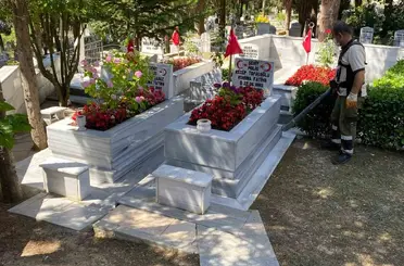 Mezarlıklara kesintisiz bakım