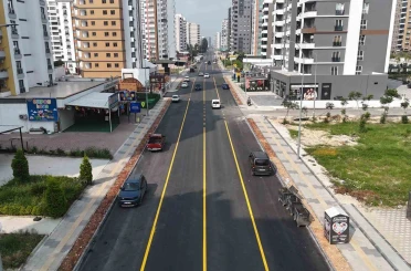 Mezitli’de ulaşımı rahatlatacak çalışma tamamlandı 