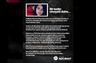 MHP’li Ersoy: "Kadınlarımızın yaşam hakkını korumak devletin, toplumun ve hepimizin namus borcudur" 