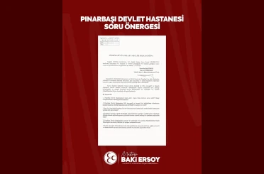 MHP’li Ersoy’dan Pınarbaşı için sağlık hamlesi