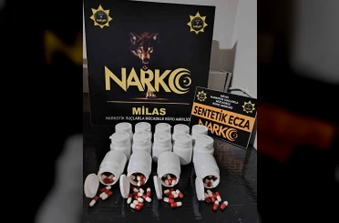 Milas’ta uyuşturucu operasyonu 