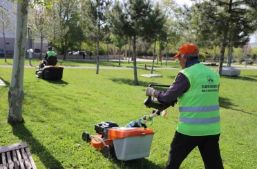 Millet Bahçesi’nde bakım ve onarım çalışmaları sürüyor 