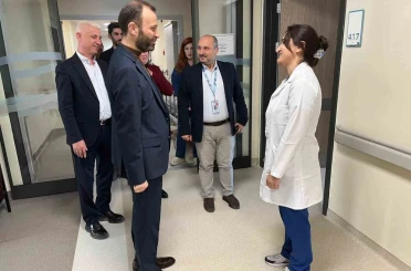 Milletvekili Bayırcı tedavi sürecinin ardından ilk ziyaretini Kütahya Şehir Hastanesi’ne yaptı 