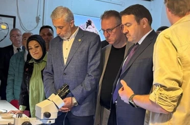 Milletvekili Demir ve Vali Işın’dan Tavşanlı Höyük kazı alanında inceleme 