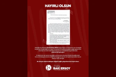 Milletvekili Ersoy’dan sağlık işçilerine müjde 