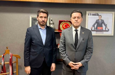 Milletvekili Hatipoğlu, AK Parti Odunpazarı Başkanı Bandırma’yı TBMM’nde ağırladı 