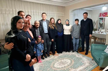 Milletvekili Hatipoğlu, iftarda şehit ailesine misafir oldu