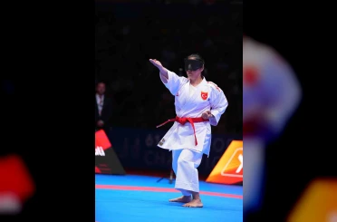 Milli para karateci Suna Saraçoğlu, Avrupa ikincisi oldu 